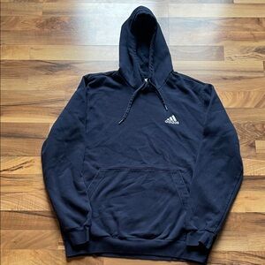 Adidas Men's Dark Blue Hoodie